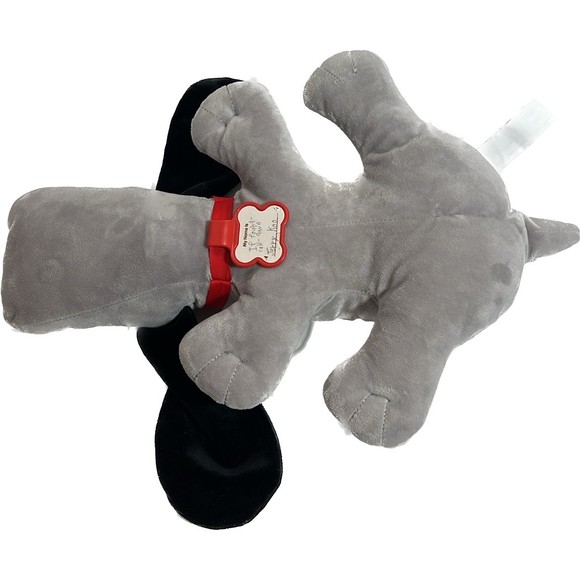 Hasbro 2019 Pound Puppy Stuffed Animal plush toy dog gray 18' - Picture 6 of 11